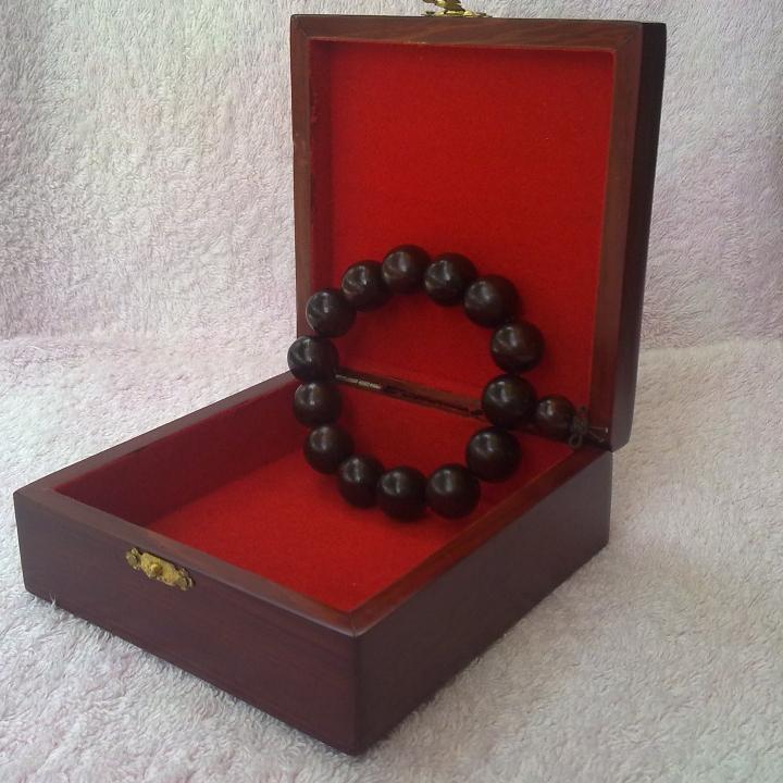 [HCM]Vòng đeo tay gỗ trắc 16mm