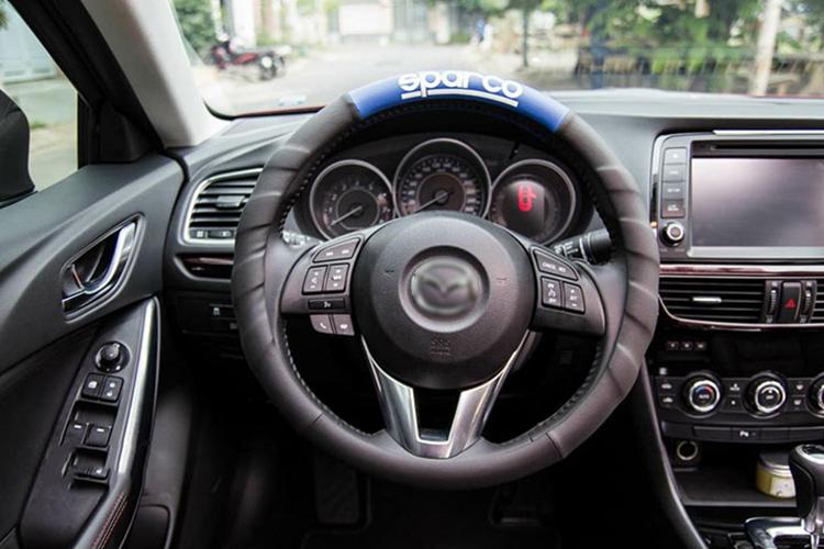 Bọc vô lăng chính hãng SPARCO 1117BK