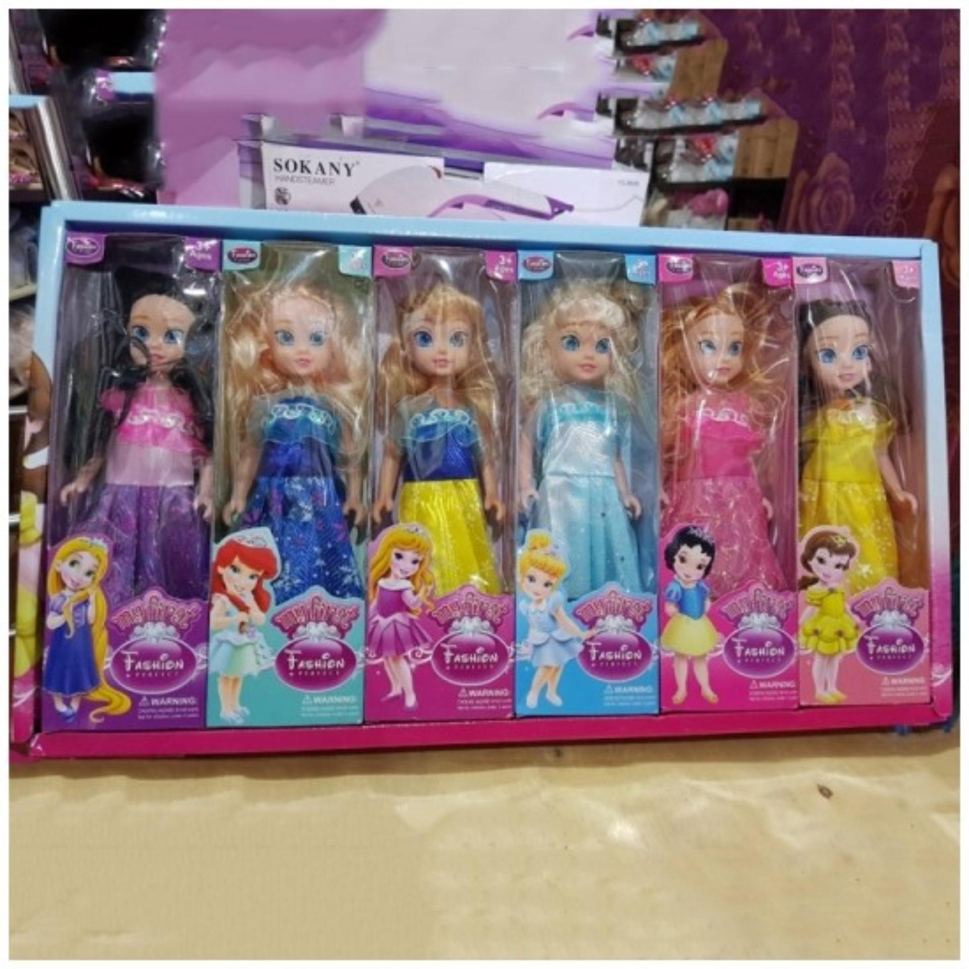 Bộ đồ chơi 6 búp bê công chúa