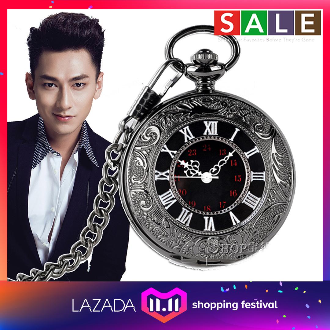 Đồng hồ quả quýt - Dây chuyền : Phong cách cổ điển,lịch lãm