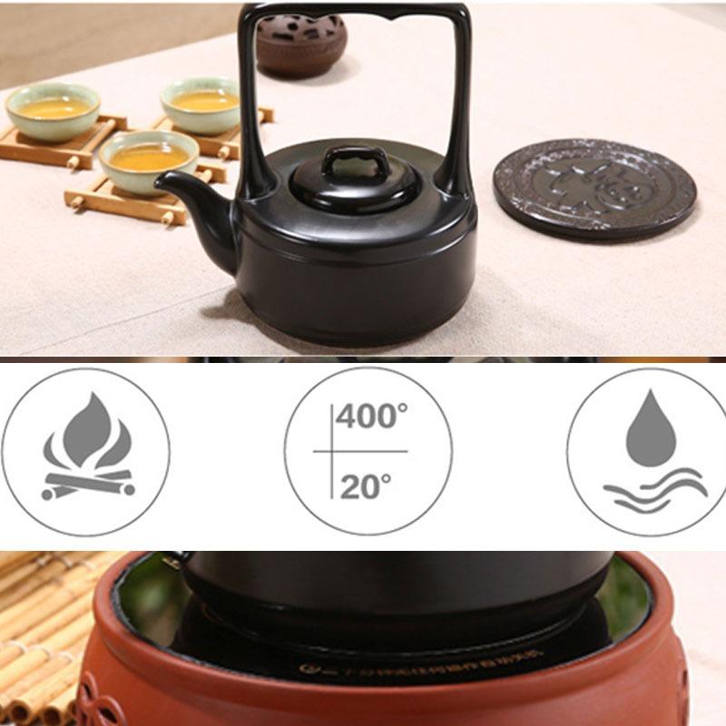Bình pha trà phong cách Nhật Bản 800ML gốm