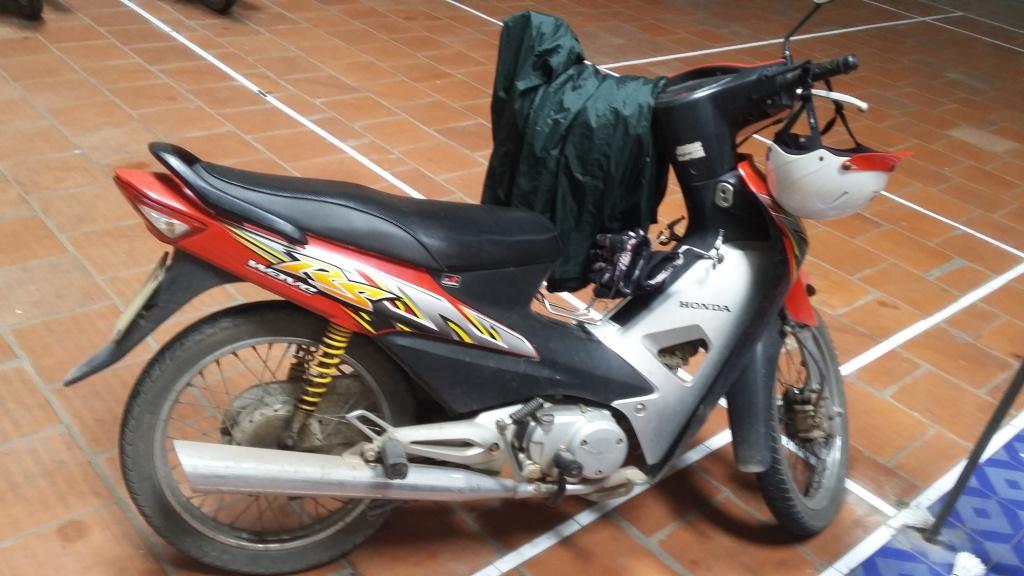 Tem  xe Wave RS -WAVE ALPHA -WAVE 2007 - 2008 màu đỏ đen hàng chất lượng cho a e dân chơi