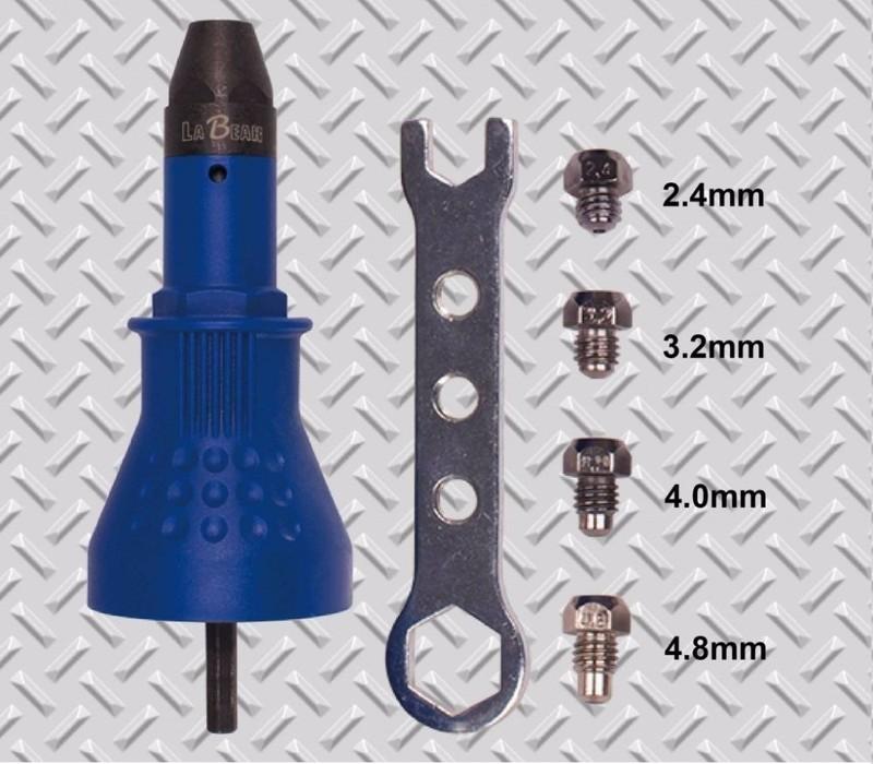 Đầu rút rive - đầu rút đinh tán