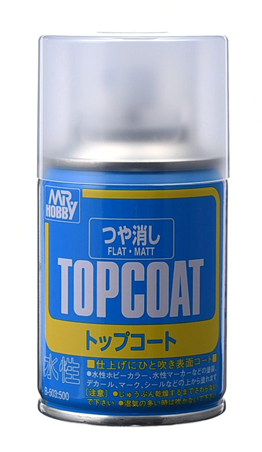 BÌNH XỊT BẢO VỆ NHỰA MR HOBBY TOPCOAT CLEAR FLAT