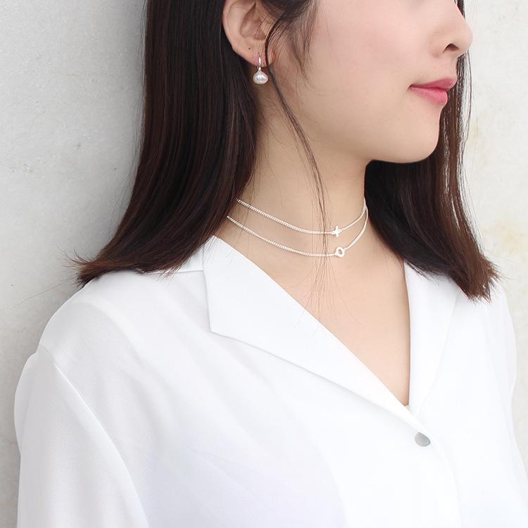 Bông tai ngọc trai bạc