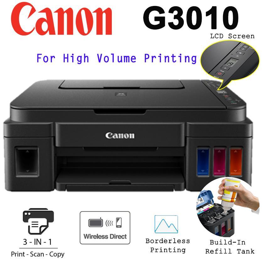 [Trả góp 0%]Máy in phun Canon G3010 (model thay thế G3000)