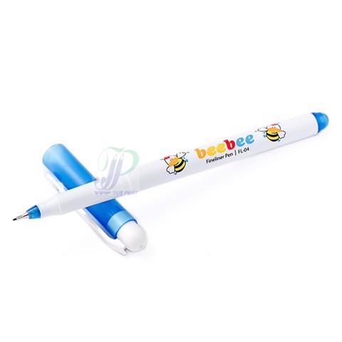 Hộp 10 bút lông kim Bee Bee (màu xanh)