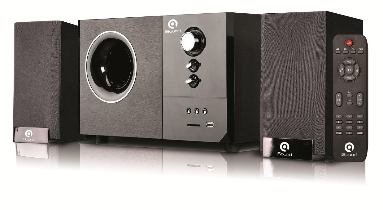 Loa iSound SP255 2.1 (USB, Thẻ SD, FM) Phân phối chính hãng