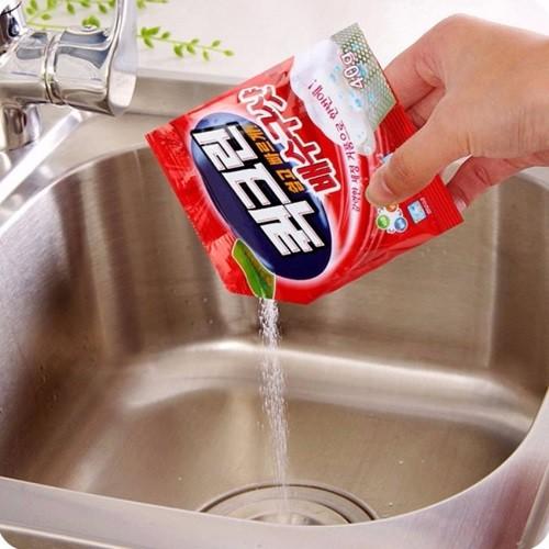 Hộp 5 gói bột thông tắc cống