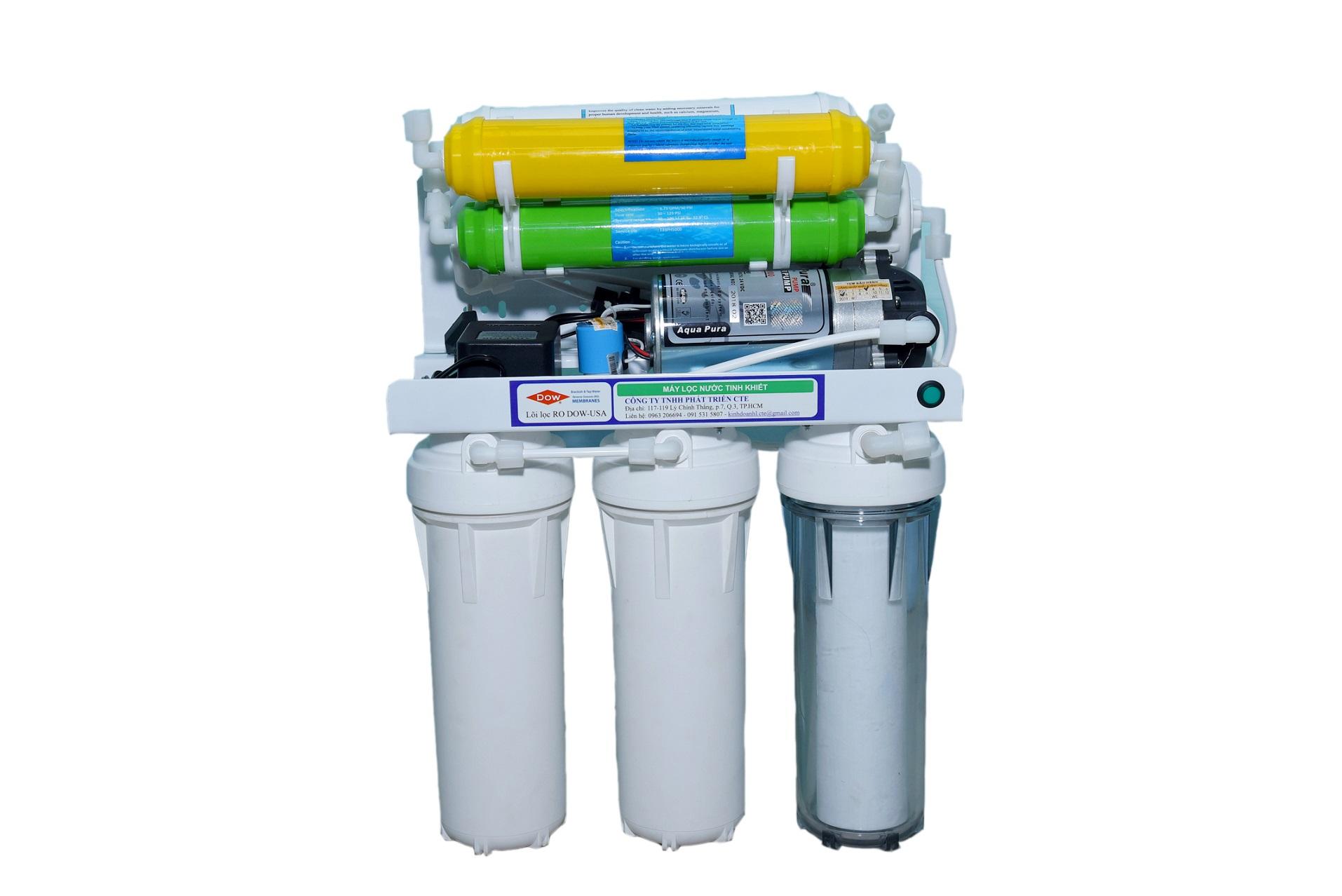 Máy lọc nước CTE Nóng Lạnh Nguội