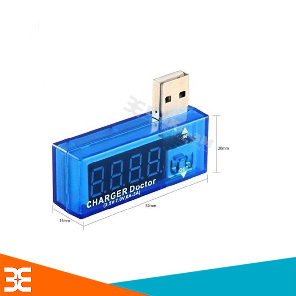 Usb Đo Dòng - Đo Áp V1 3.5V-7V 3A