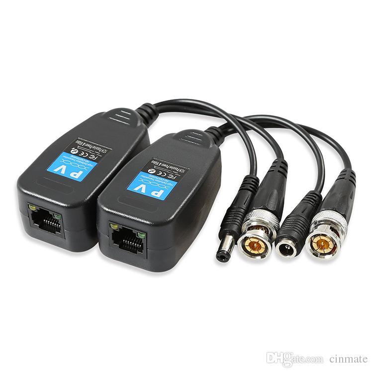 Video balun kèm nguồn camera