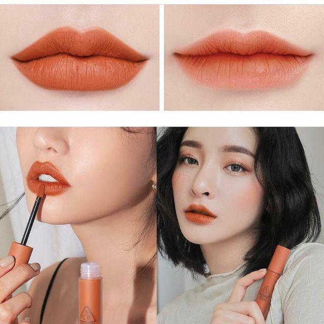 SON KEM LÌ 3CE SOFT LIP LACQUER #TAWNY RED