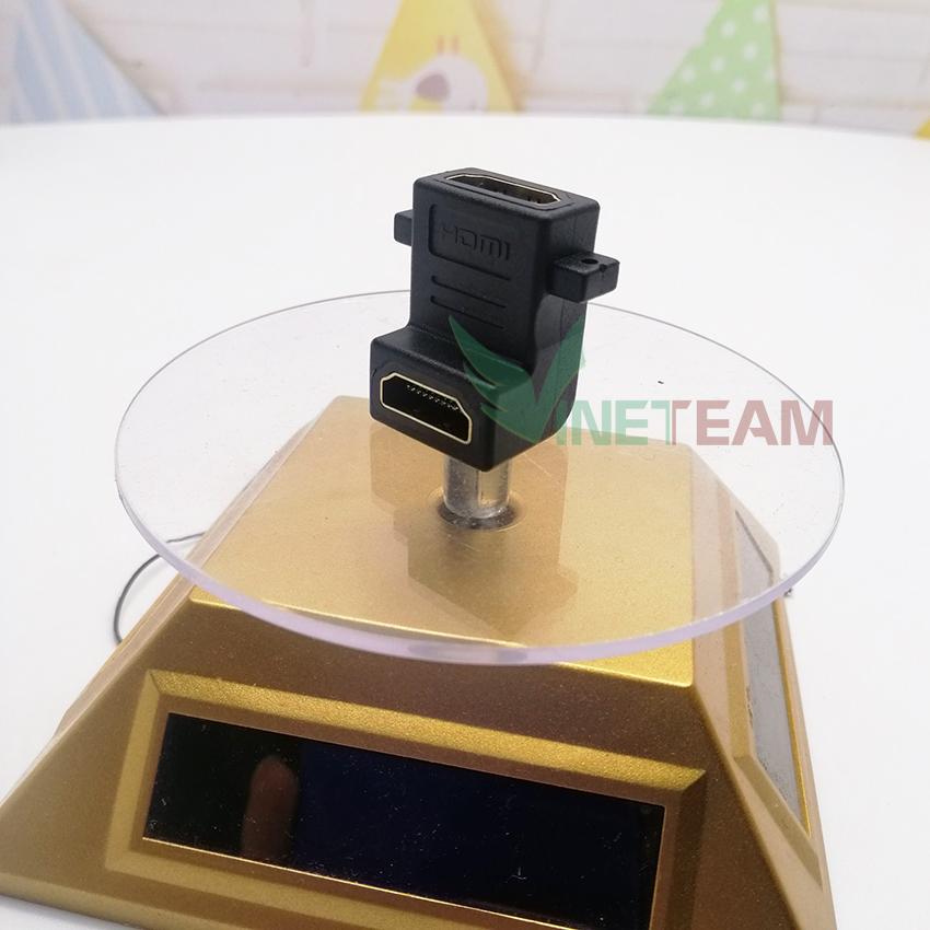 Đầu nối HDMI đổi góc 90 độ 2 đầu âm