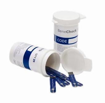 Hộp 50 Que thử Đường Huyết Glucose máy đo Benecheck 3in1 - Hàng Chính Hãng Tại Siêu Thị Y Tế