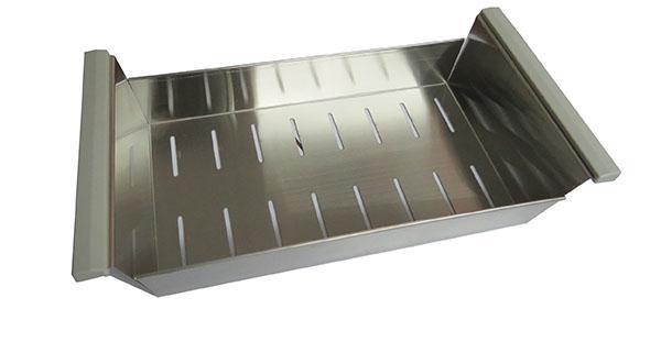 Chậu rửa chén Handmade Inox EUROTTP EU-8245L (inox) có khay inox