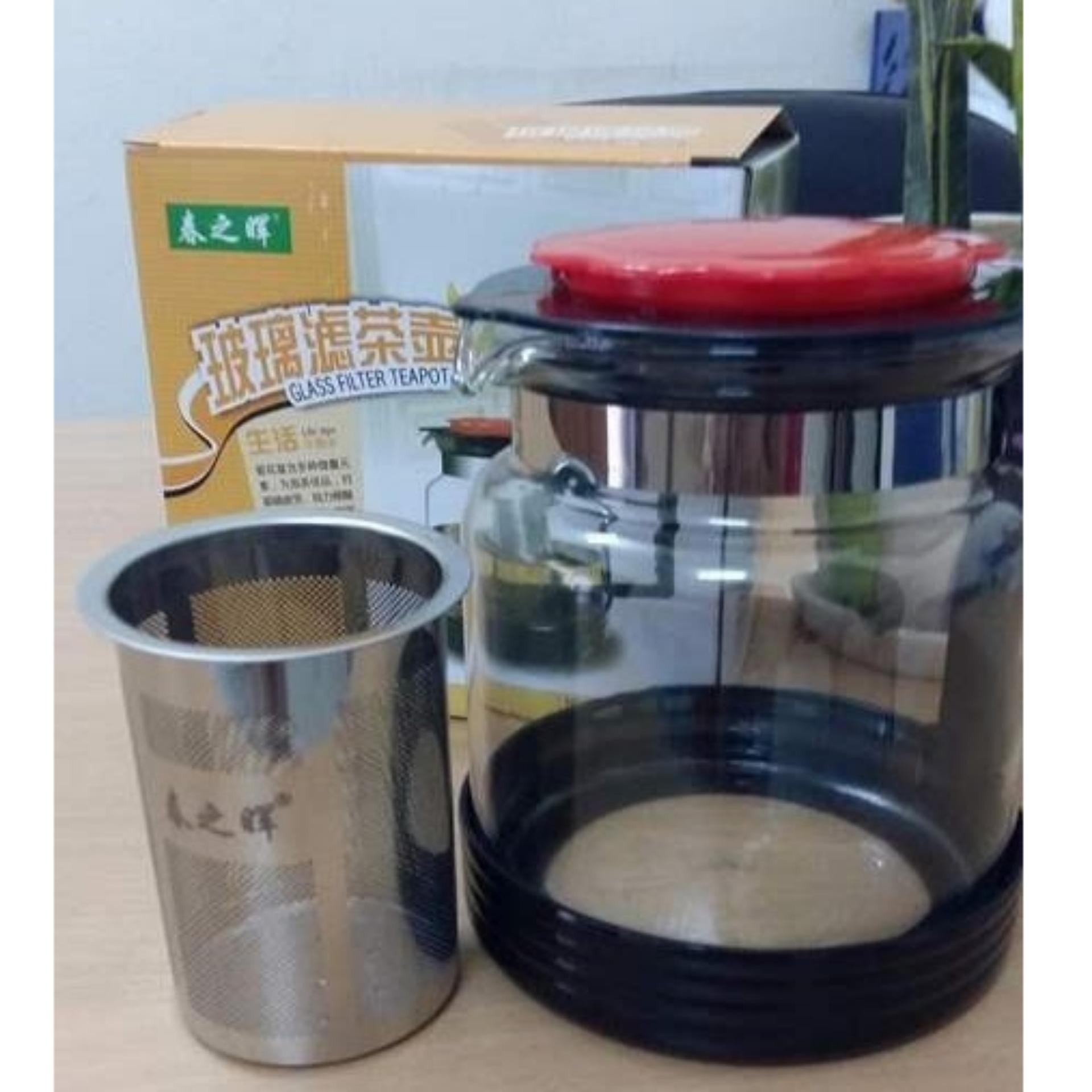 Ấm pha trà Glass TeaPot cao cấp 750ml