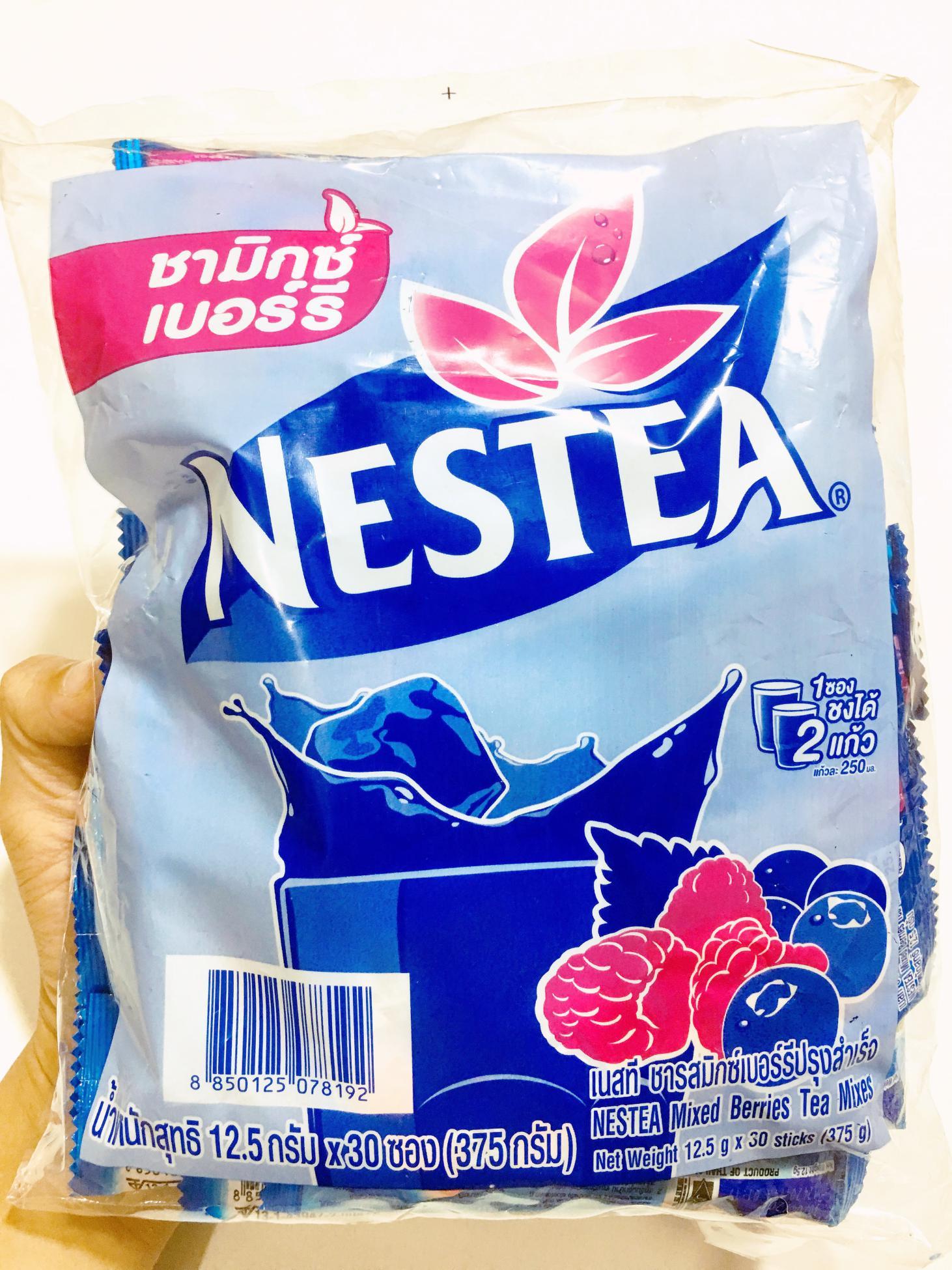 Trà Dâu Mix Hòa Tan Nestea Thái Lan (Túi 30 Gói)