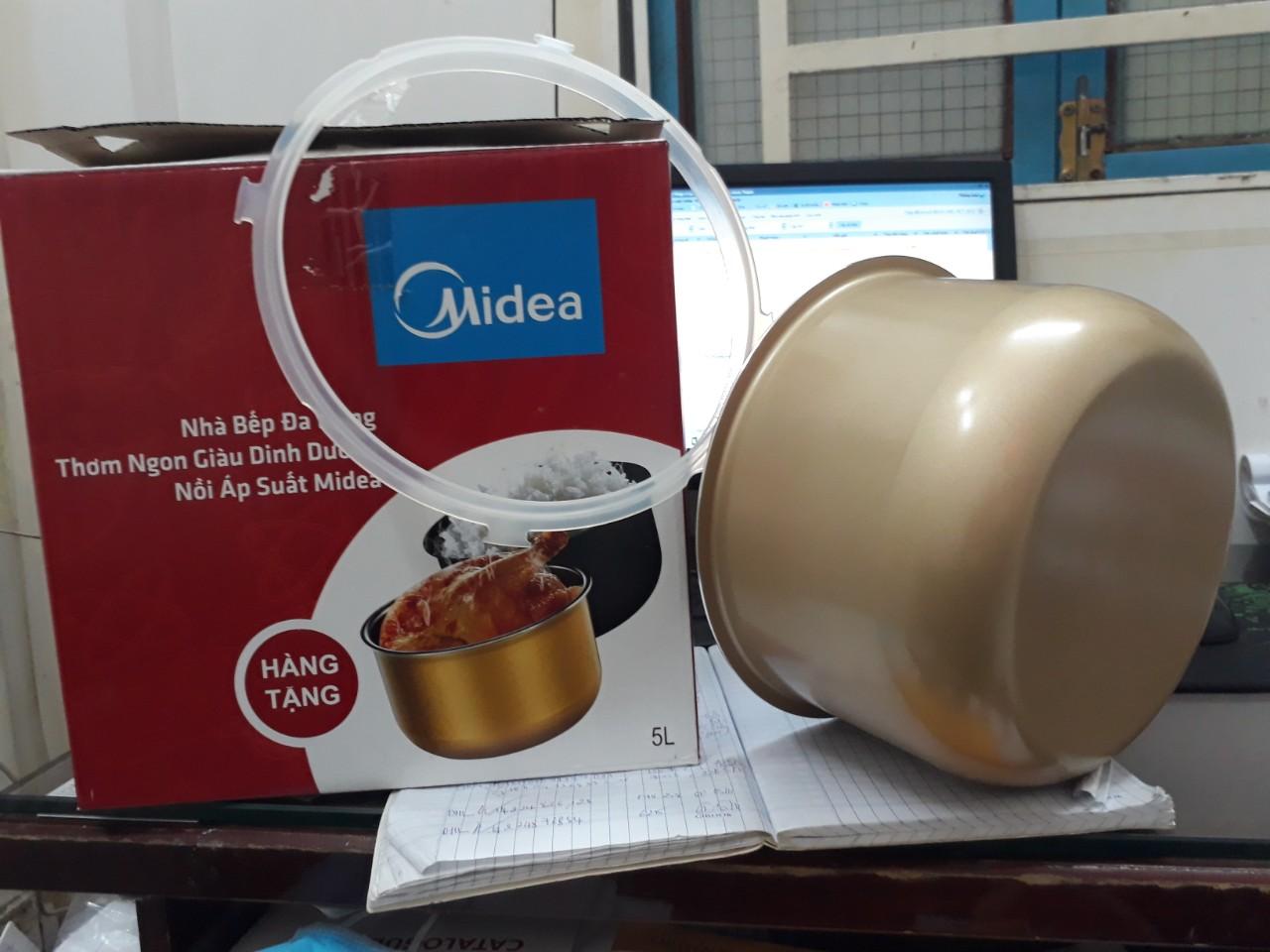 LÒNG NỒI VÀ RON ÁP SUẤT 5 LÍT MEDIA
