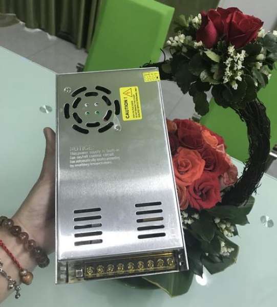 Nguồn 12V/30A Quạt, mã số MW01