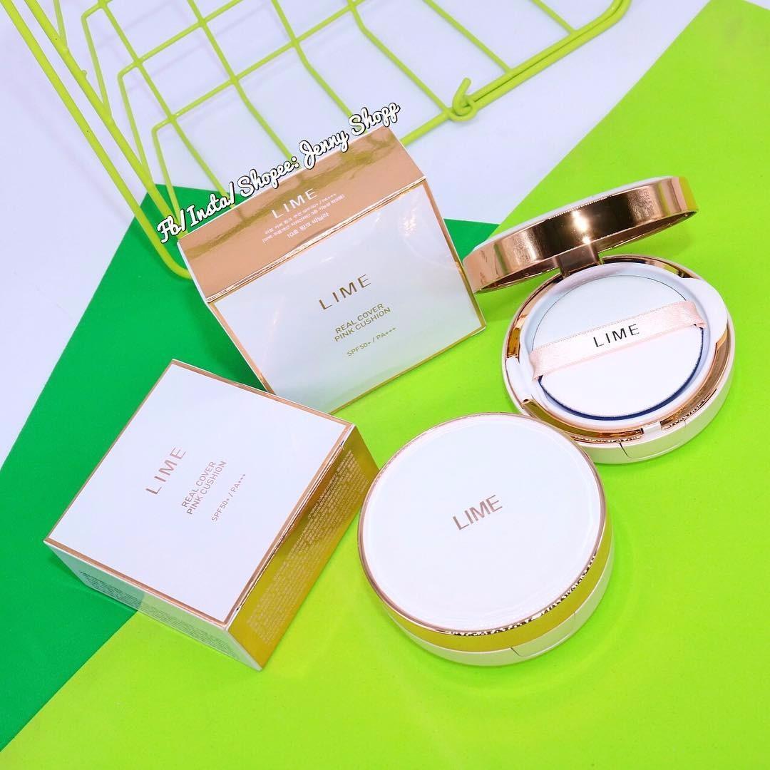 Phấn Nước LIME Real Cover Pink Cushion SPF 50+/ PA+++