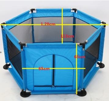 Quây bóng vải dù khung thép inox cho bé