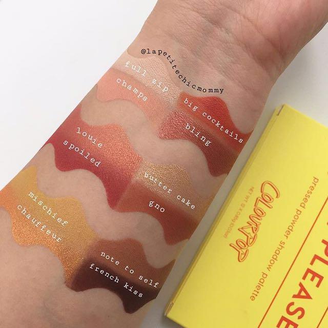 Bảng Phấn Mắt Colourpop Yes,Please! Pressed Powder Shadow Palette