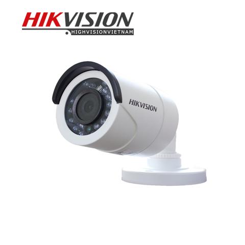 Camera HDTVI Hikvision DS 2CE 16DOT-IR vỏ sắt dạng thân