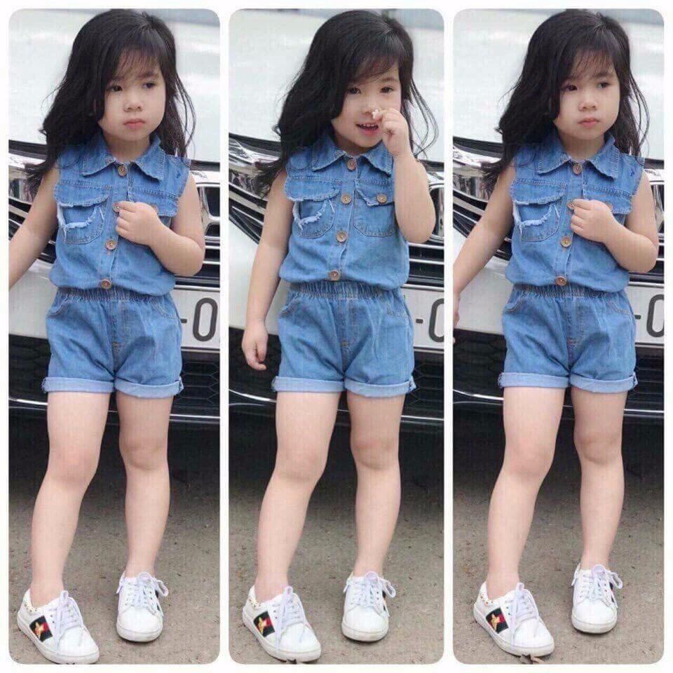 Bộ quần áo hè cho bé gái