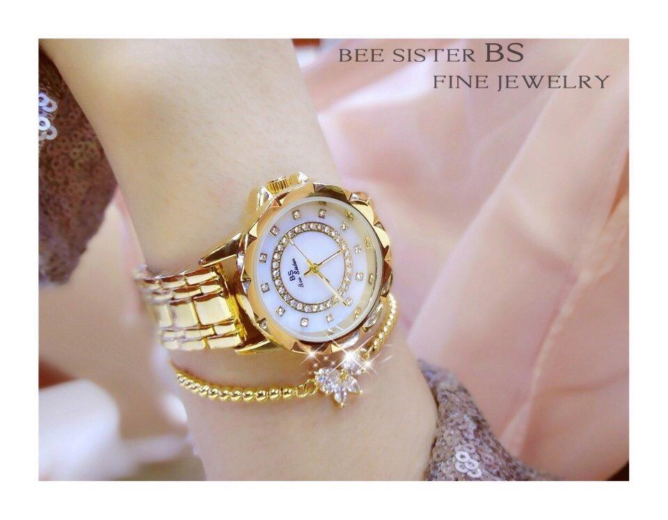 Đồng hồ nữ BEE SISTER BS9-10 dây thép