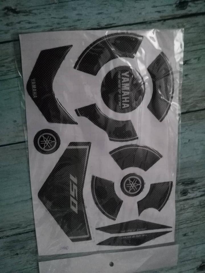 bộ tem decal dán lốc máy xe exciter 150