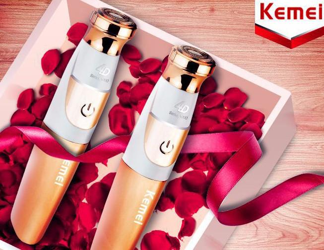 [HCM]Máy Cạo Lông Nách Kemei 577