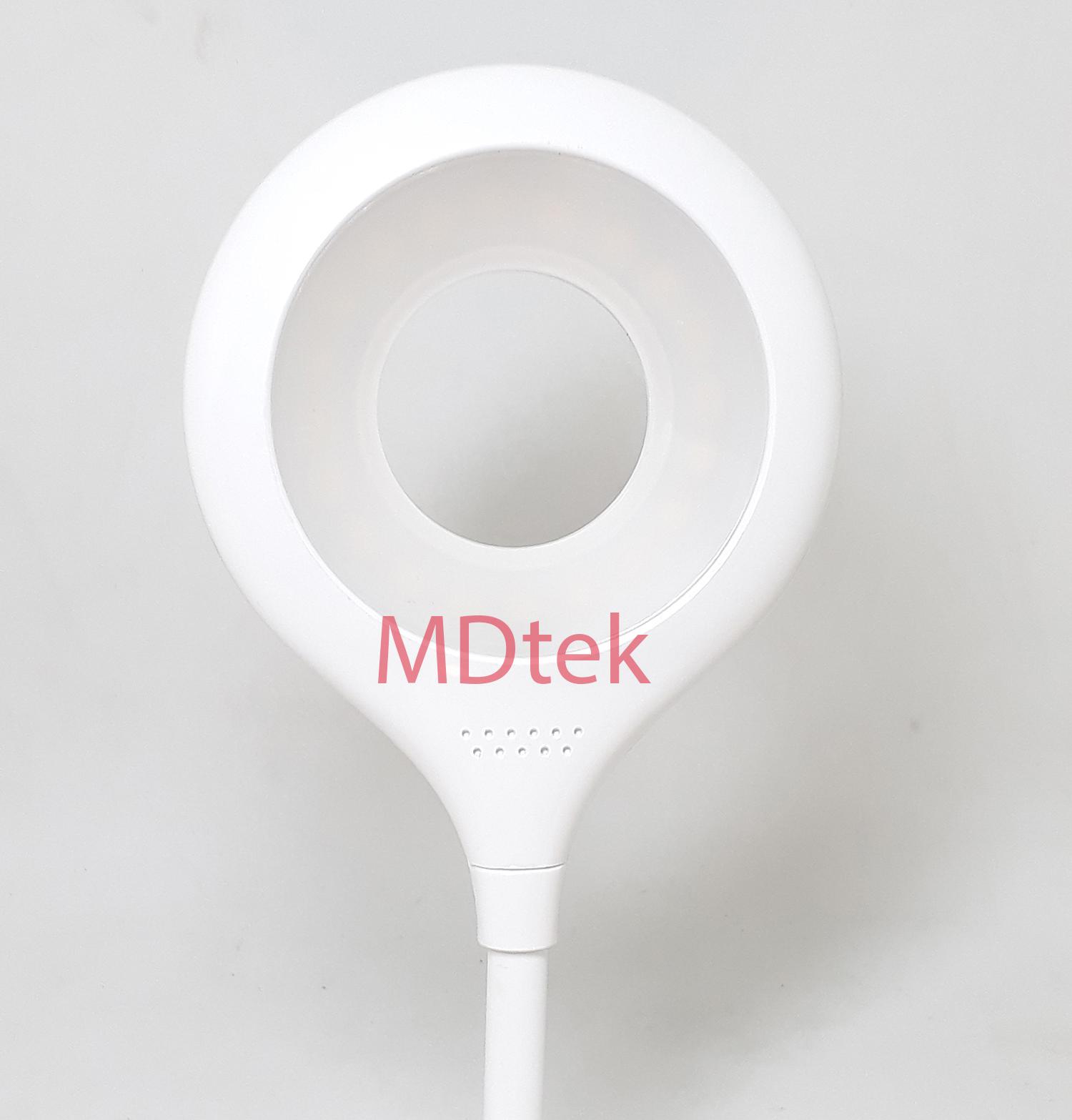 Đèn LED để bàn tích điện 3 chế độ sáng MDtek-TGX772