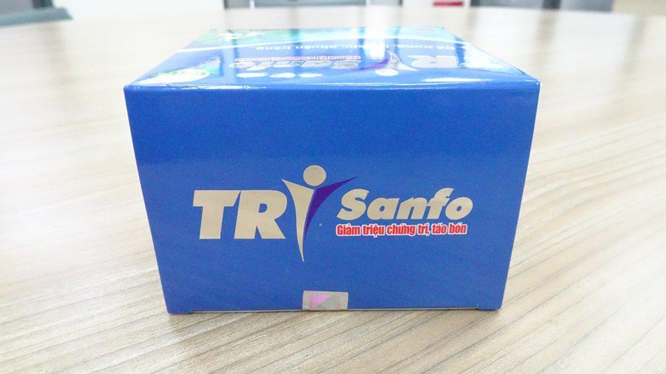 TRISANFO - Hết lo bệnh trĩ