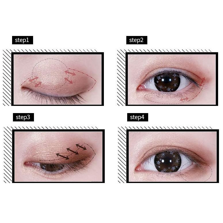 Bộ sáp bóng mắt highlight 12 thỏi Maycreate #02