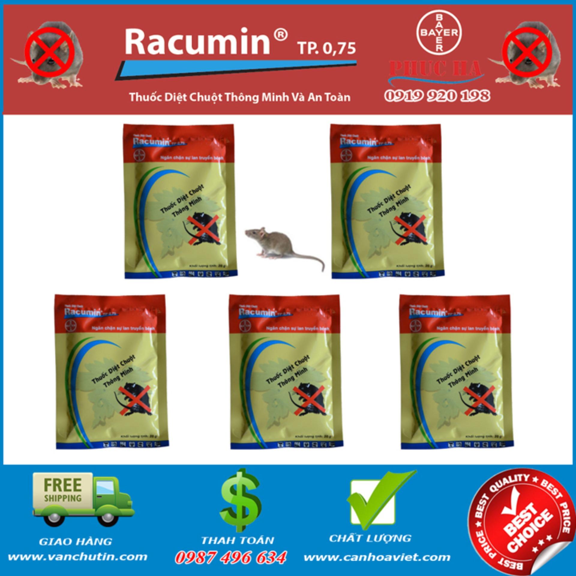 [HCM]Bả Diệt Chuột Sinh Học An Toàn 3G Racumin