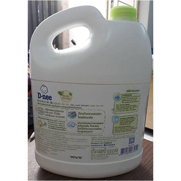 [HCM]Nước giặt xả Dnee xanh lá 3000ml