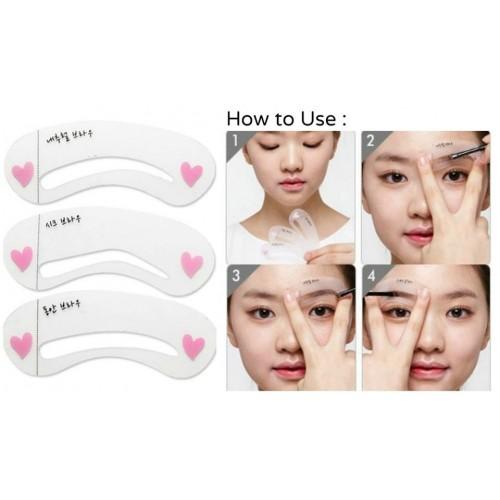 [KM SIÊU KHỦNG] Khuôn kẻ lông mày Mini Brow Class Drawng Guide