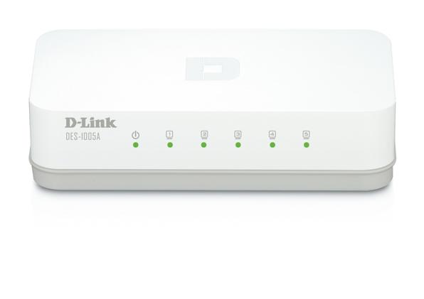 Switch D-LINK DES - 1005A 5 Port 10/100Mbps
