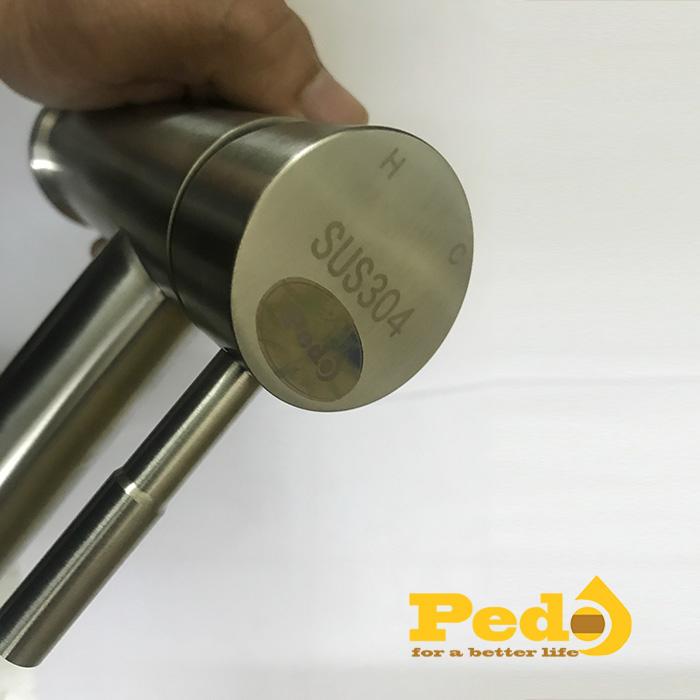 Vòi chậu rửa nóng lạnh inox 304 PEDO PO-060