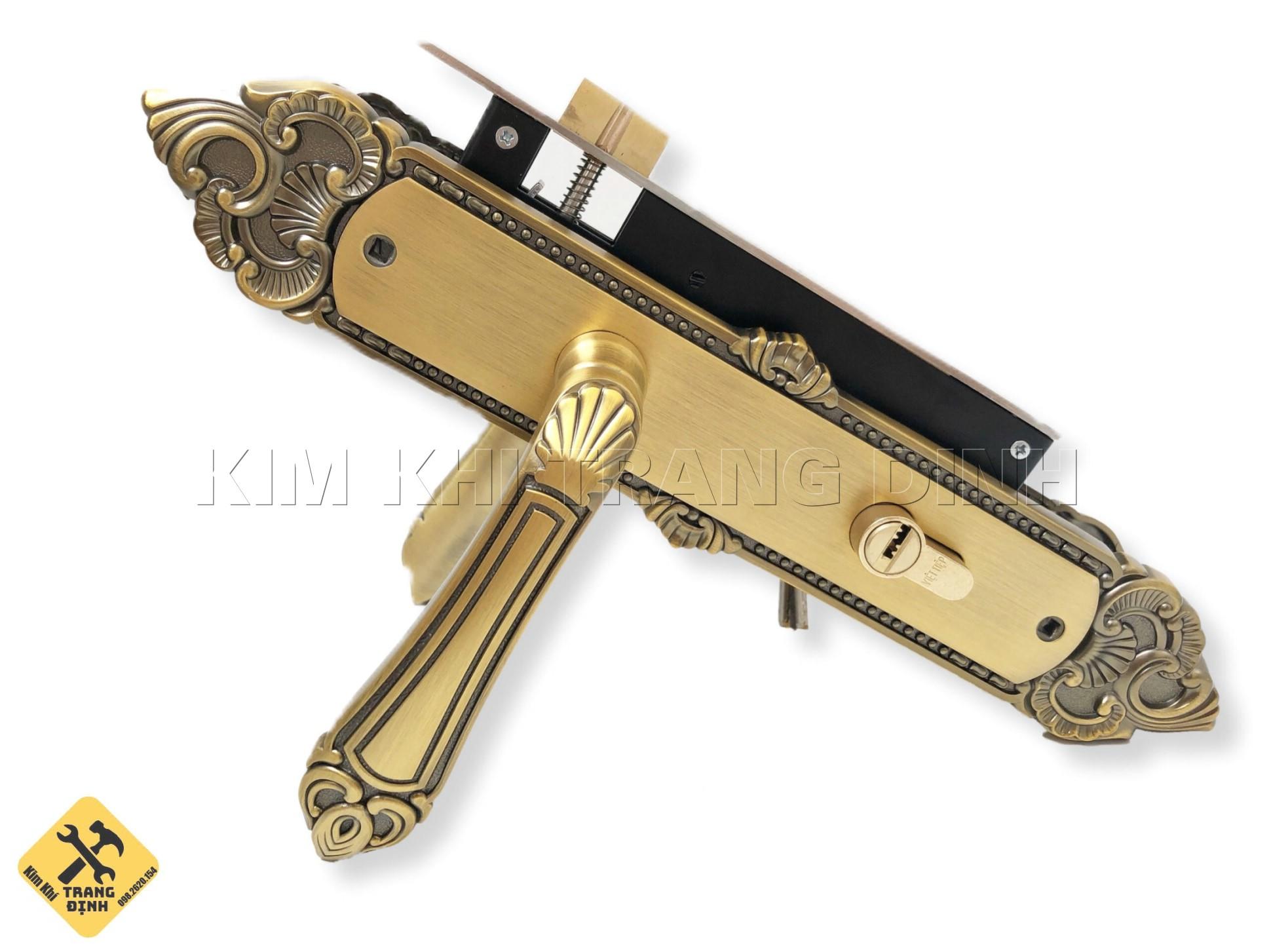 Khóa Cửa Việt Tiệp Tay Gạt 04942 (Cửa Chính)