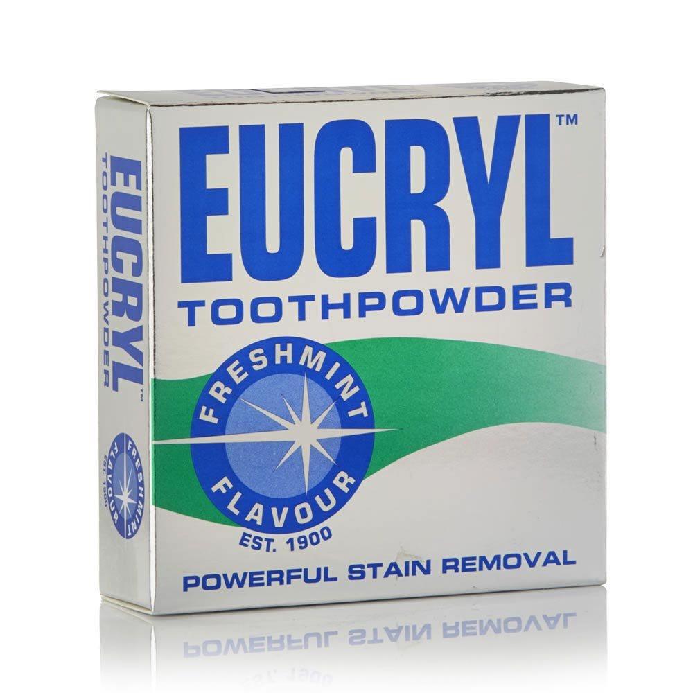 [HCM]Bột tẩy trắng răng EUCRYL 50g giúp răng trắng sáng