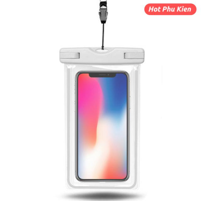 [HCMC] waterproof noctilucent bag for 6 inch phone Deluxe waterproof IPX8 phone-distribution at hotphukien