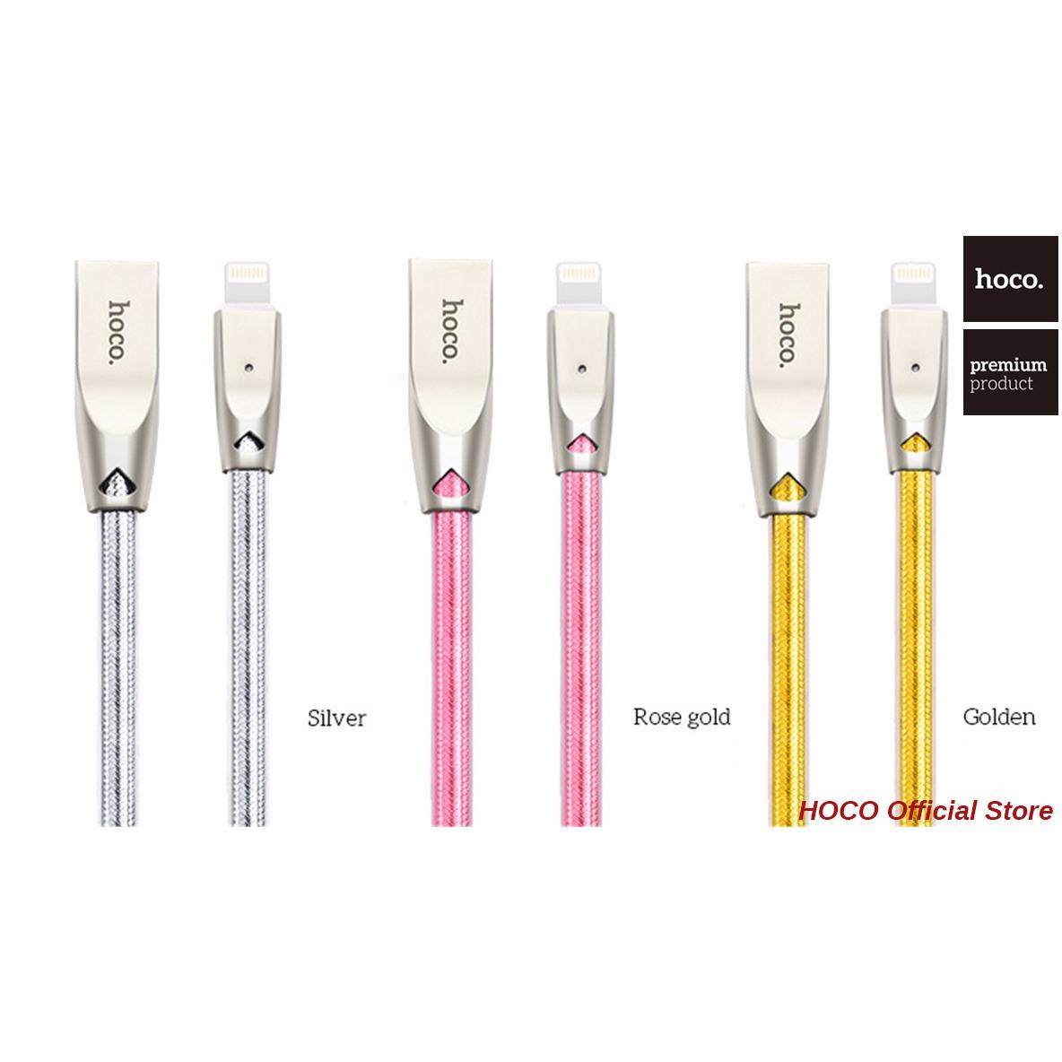 [HCM]Cáp Sạc Hoco U9 Cho Iphone 567 Có Đèn Led sang trọngcá tính