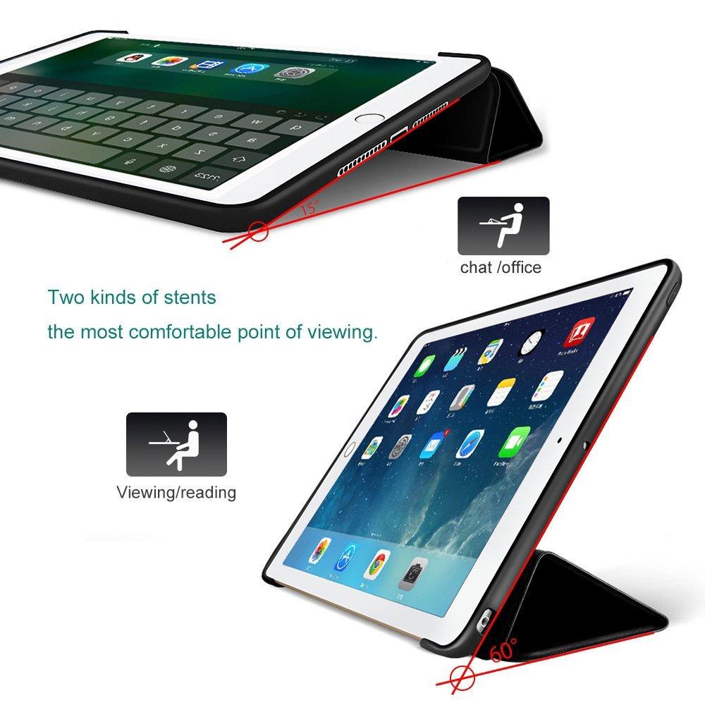 Bao da kiêm ốp lưng silicone cho iPad Air - PKCB