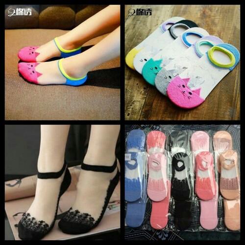 SÉT 10 ĐÔI TẤT  CÔNG CHÚA REN LƯỚI