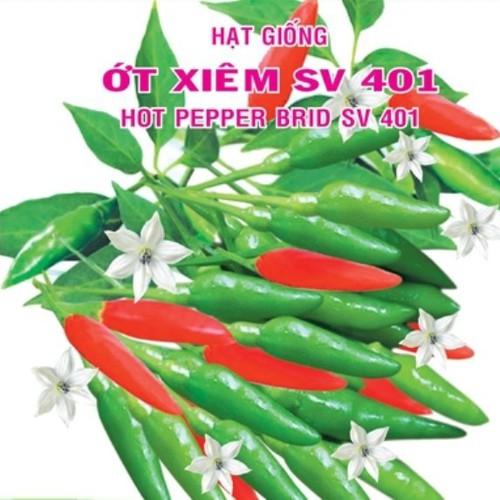 HẠT GIỐNG ỚT XIÊM - 1g - Hot Pepper Brid