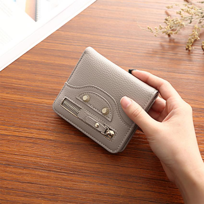 Ví bóp mini nữ tính New4all BLD61 thời trang 2018 (Xám)