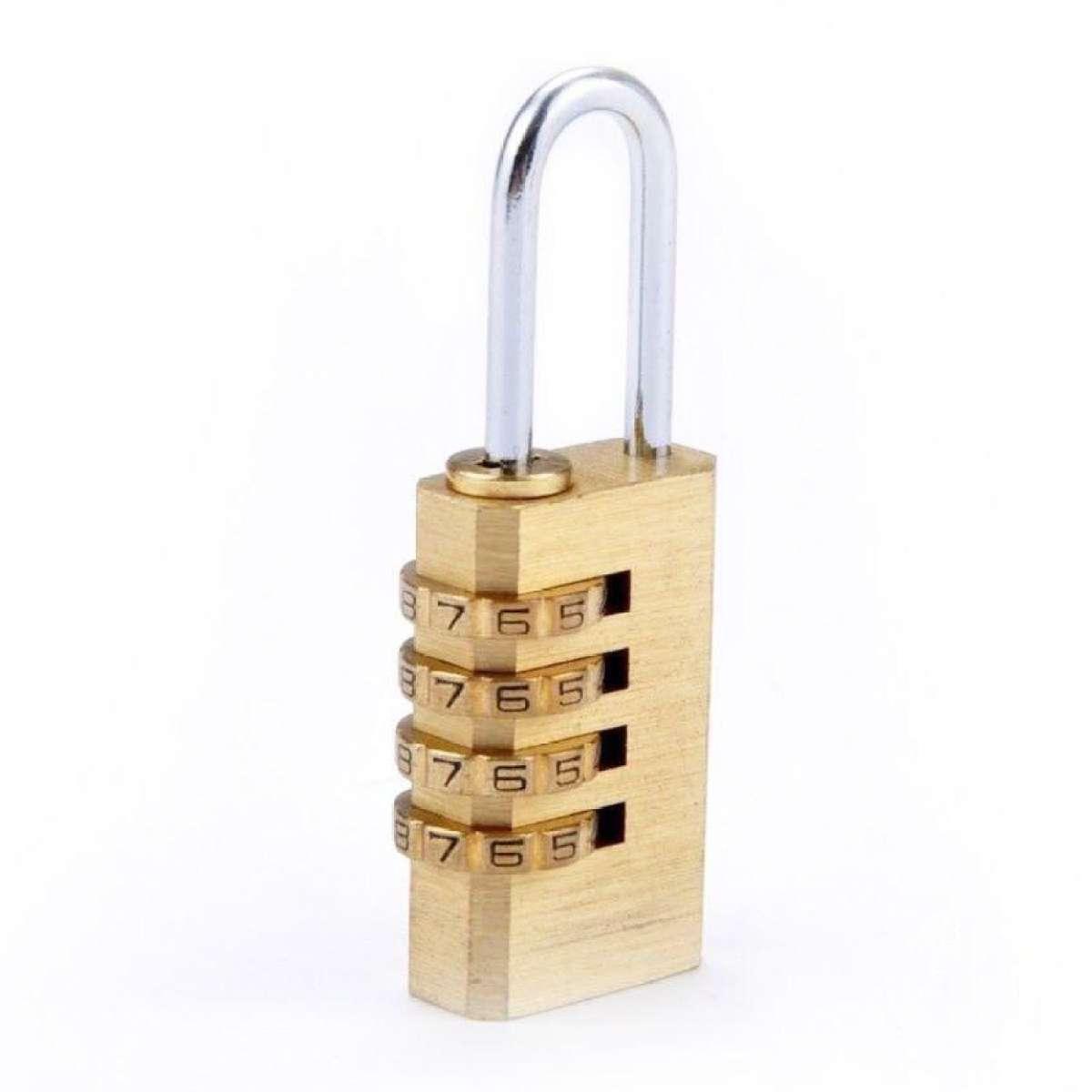 Khóa số Yeti 440 đồng thau ( 4 số )