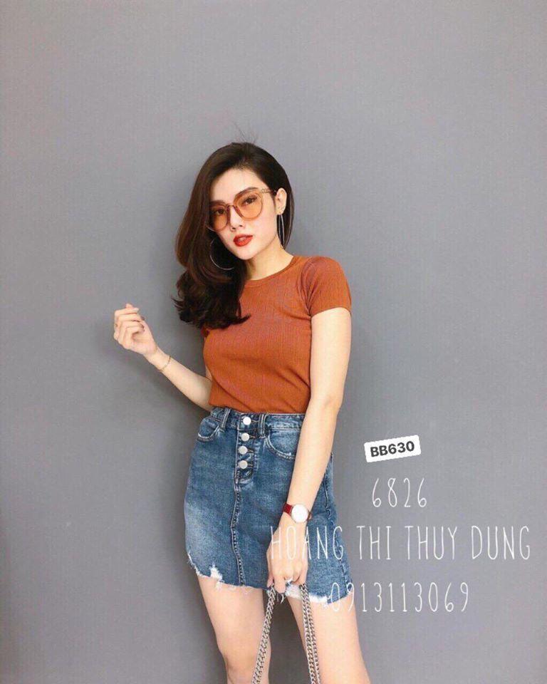 [HCM]Áo thun nữ cổ tròn thun Thái cao cấp Đẹp Store 257